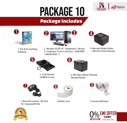 POS Package- 10